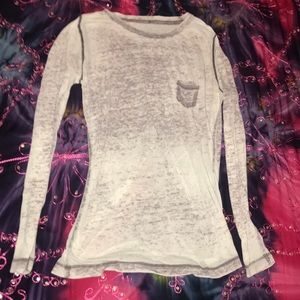 Long Sleeve Top with Pocket